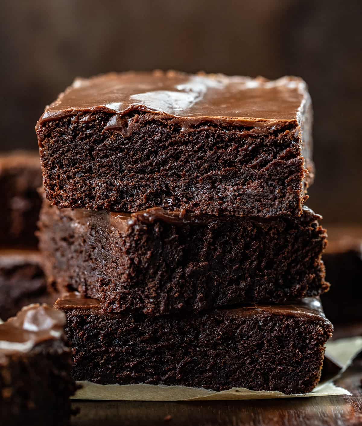double chocolate brownie