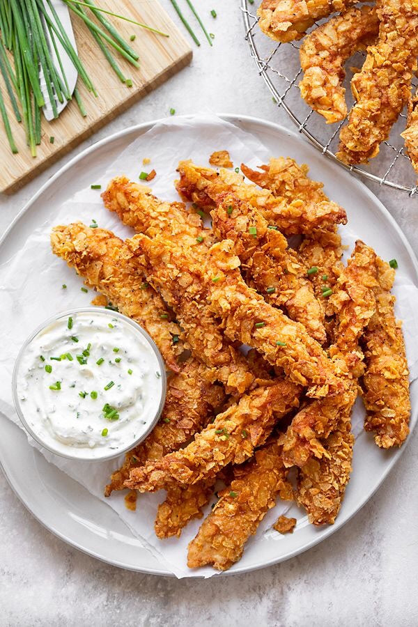 Crumbed Chicken Strips - 1kg
Frozen