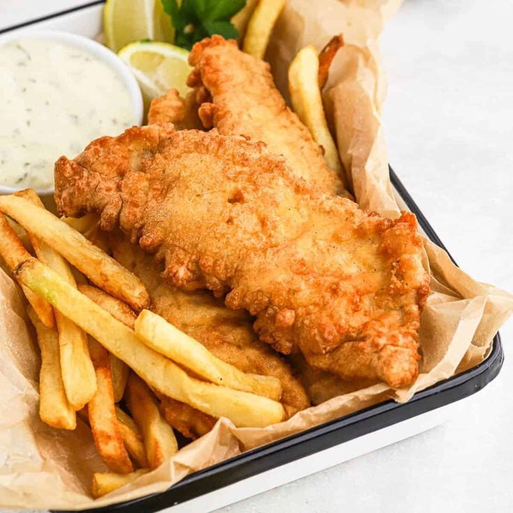 Kid’s Hake & Chips
