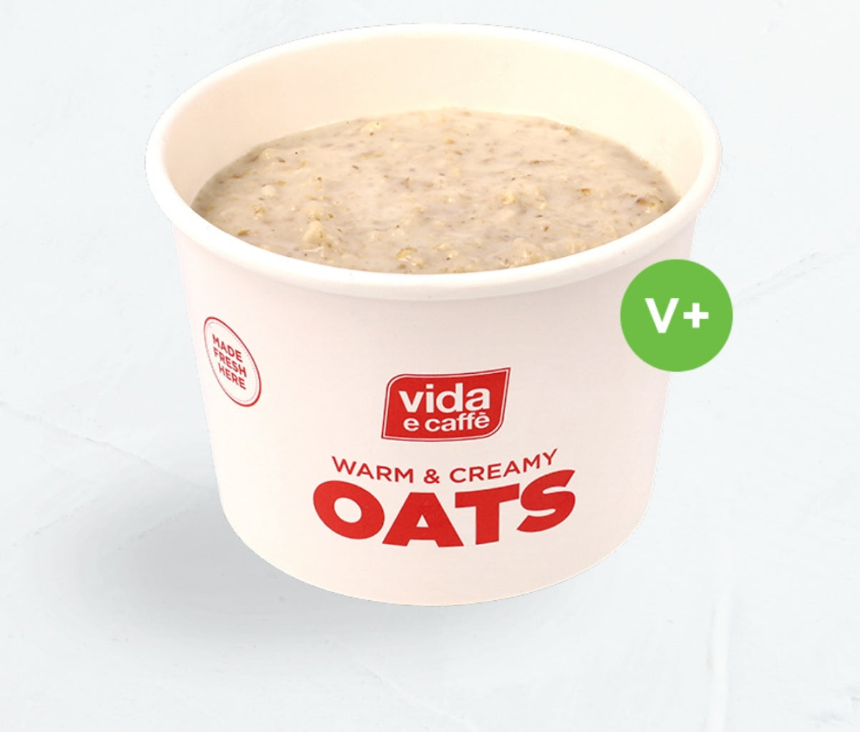 Plain creamy oats
