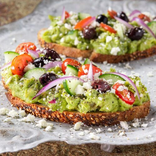 Greek Avo on Toast